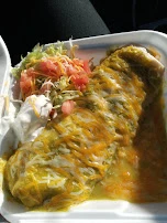 Wet Burrito with Chili Verde